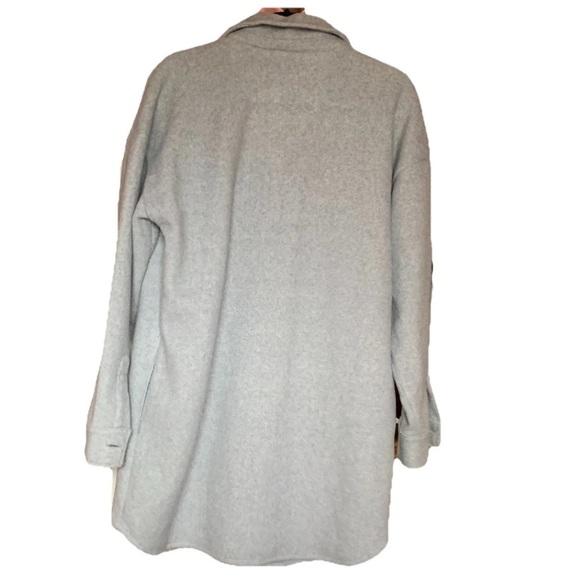 Marled By Reunited Women’s Large Oversized Button-Up “Shacket” heavy warm Jacket - Picture 3 of 5